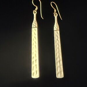 Elegant Gold Dangle Earrings